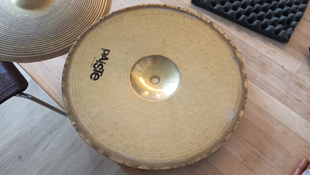 Pratos choque hi hat Paiste 302