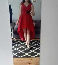 Czerwona sukienka S