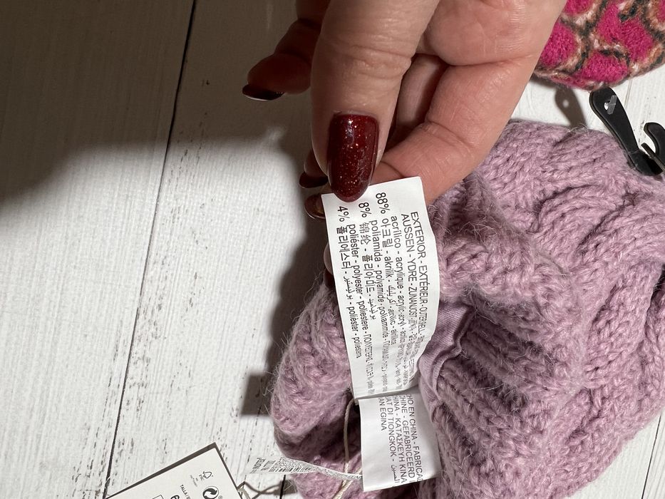 Шапки zara на дівчинку