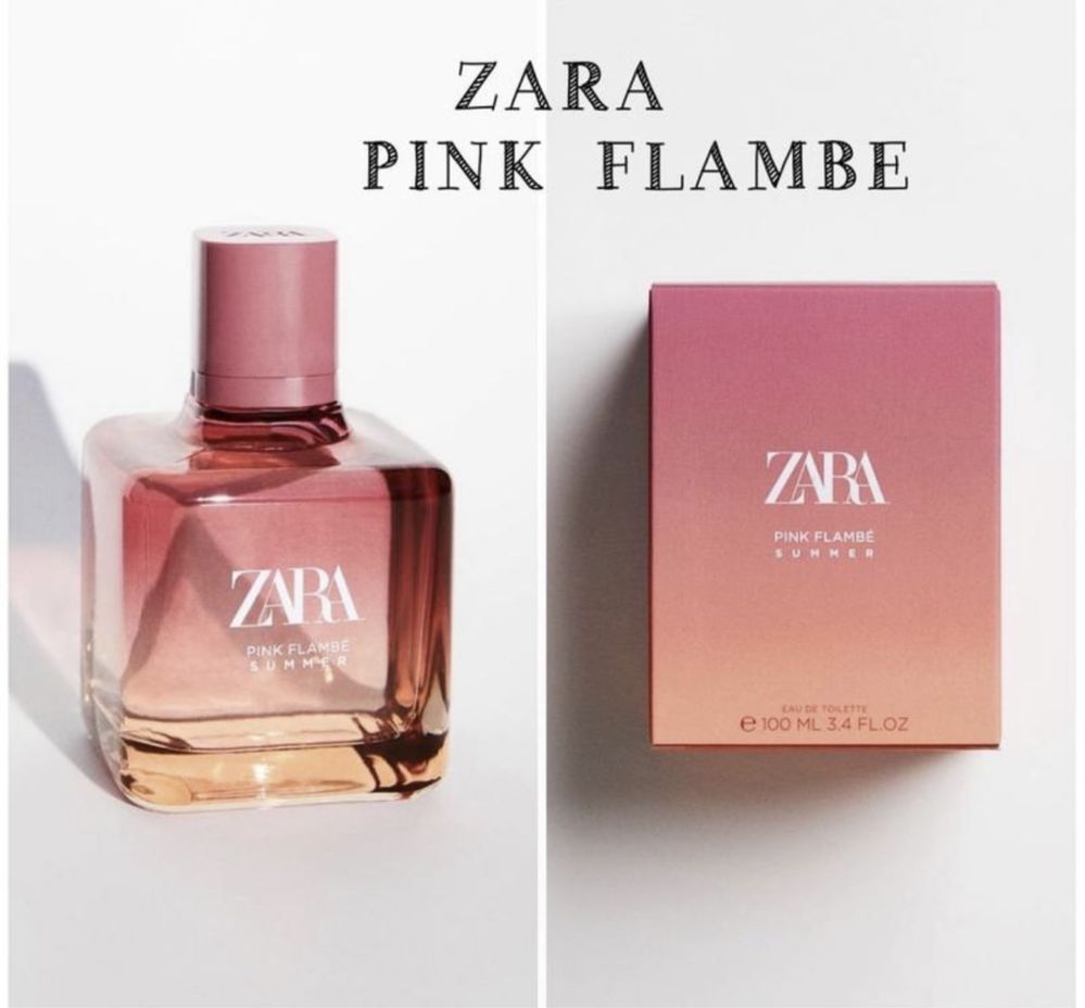 Набор Zara (Spain) Pink Flambe+Tuberose 2*100ml