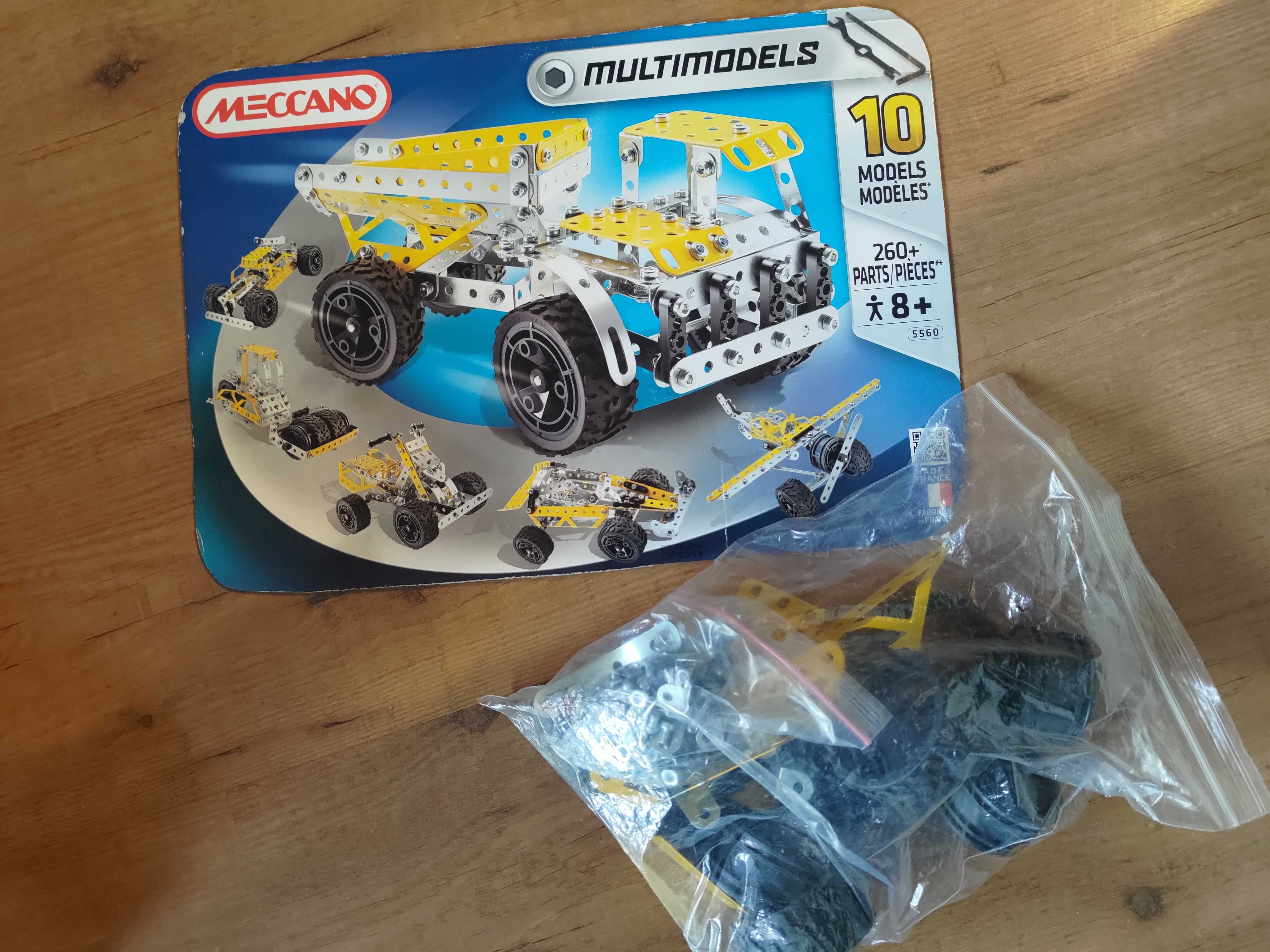 Zestaw konstrukcyjny MECCANO - 260 el., 10 modeli, 8+