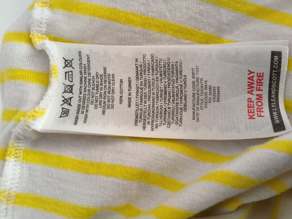 Męska koszulka Lyle & Scott L
