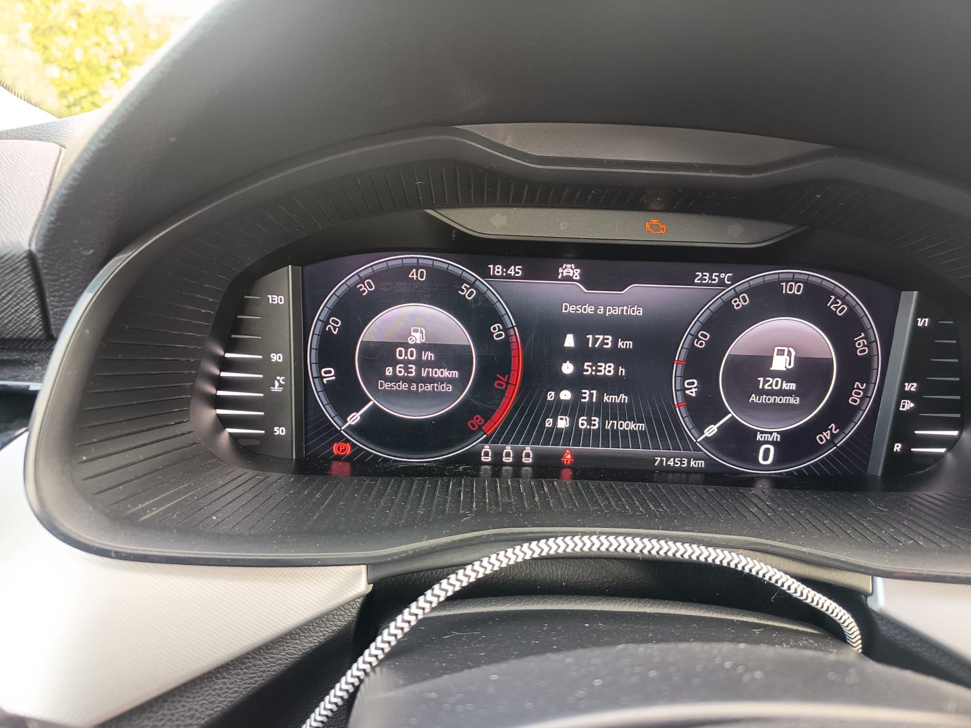 Skoda Kamiq TSI - Digital cockpit