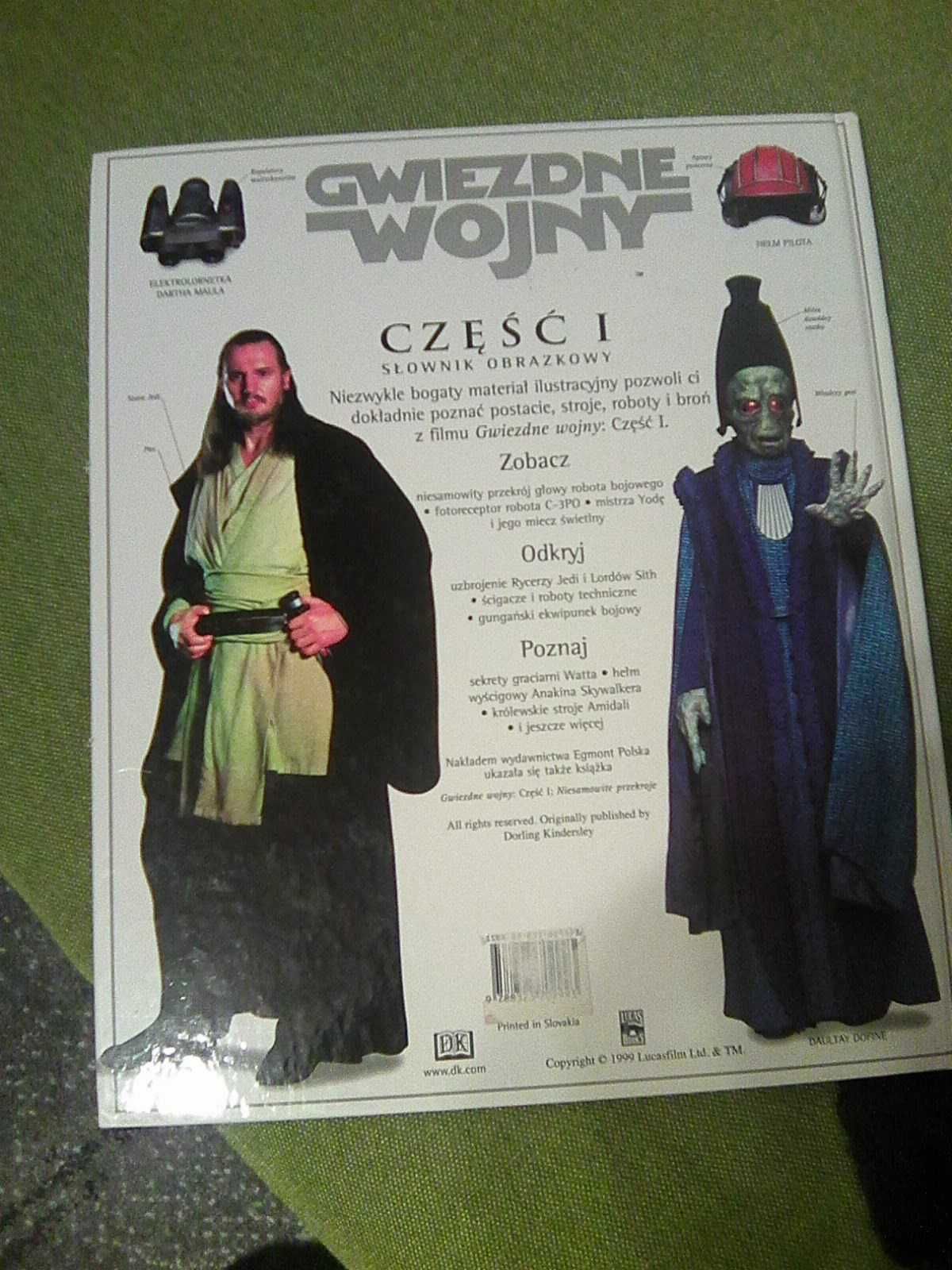 Gwiezdne wojny Część I Słownik obrazkowy
Reynolds Dawid West