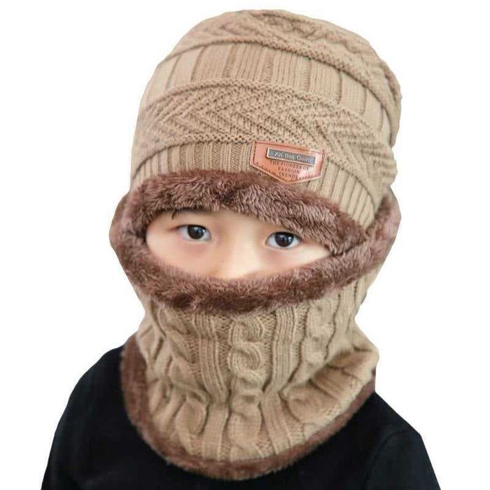 conjunto de gorro+gola