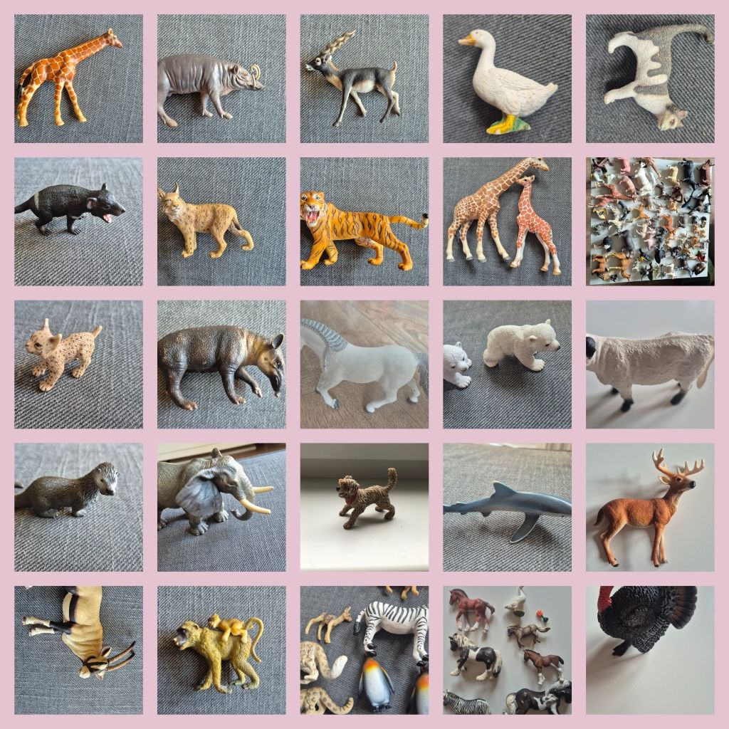 Ogromny zbiór figurek schleich-collecta