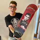 Скейтборд с автографом Steve O (Jackass)