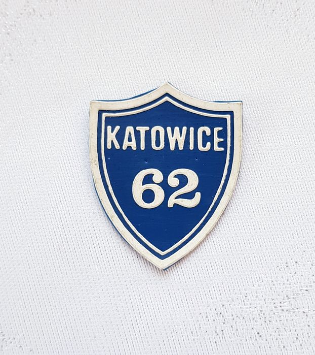 Tarcza szkolna SP 62 Katowice plakietka naszywka