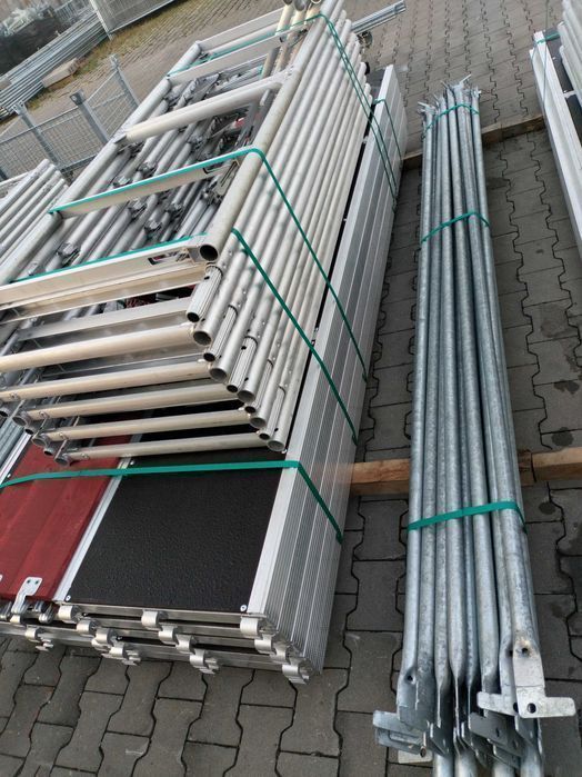 Rusztowanie aluminiowe typ baumann altrad klinowe 73  200m2