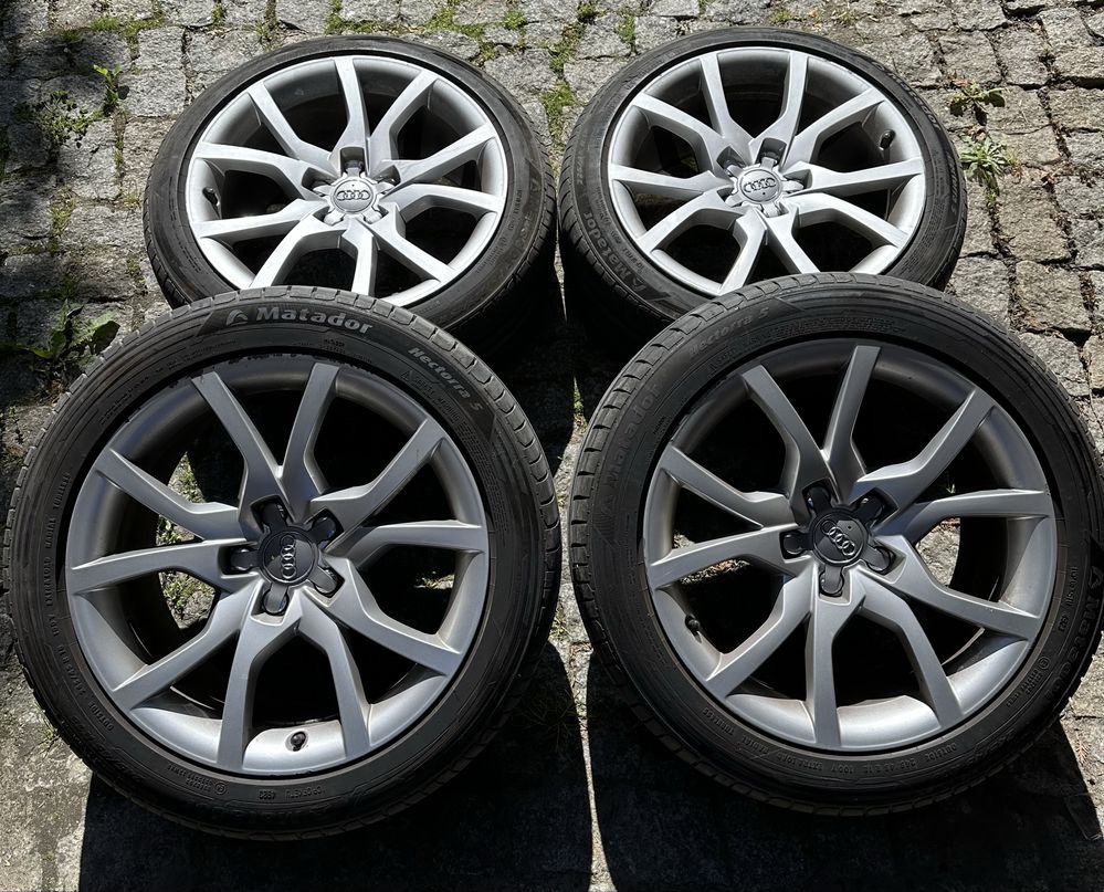 Felgi 18” do Audi A4 A5 A6 5x112 SPEEDLINE + Opony Matador 2023r.