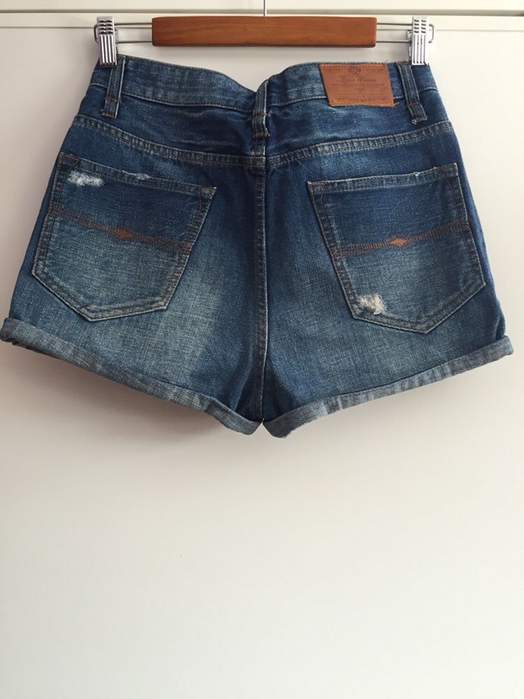 Szorty Jeans krótkie spodenki 36