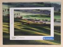 Puzzle 500 Clementoni Wzgórza Toskanii