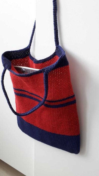 Torebka robiona na szydełku