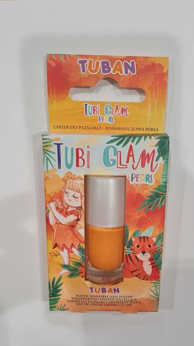 Tuban lakier do paznokci dla dzieci pomarańcz