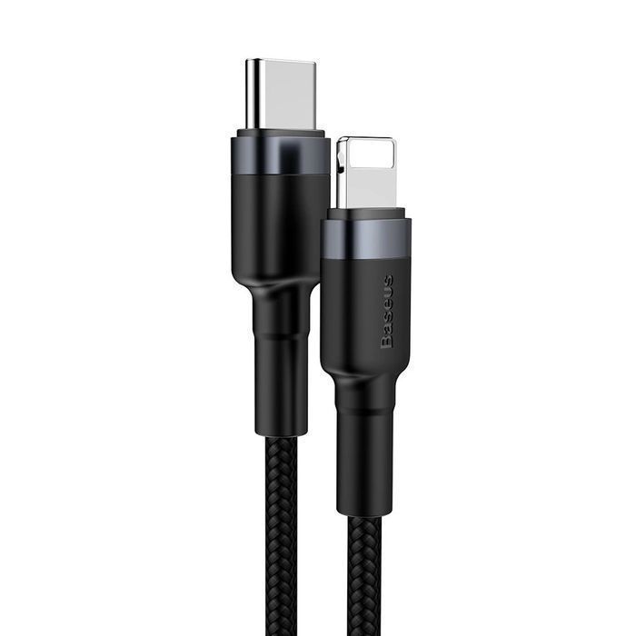 Baseus Cafule wytrzymały kabel USB Typ C PD / Lightning 18W QC 3.0 1m