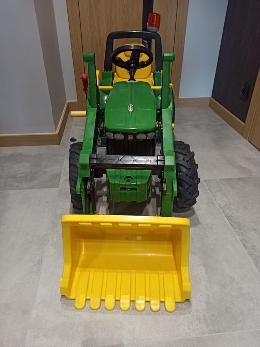 Rolly Toys John Deere Traktor na pedały Biegi Pompowane Koła 3-8 lat