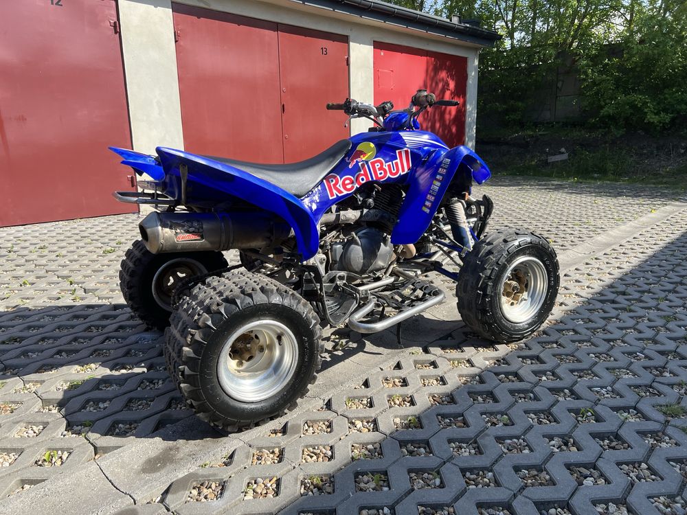 Yamaha Raptor yfm350r zarejestrowana kat b