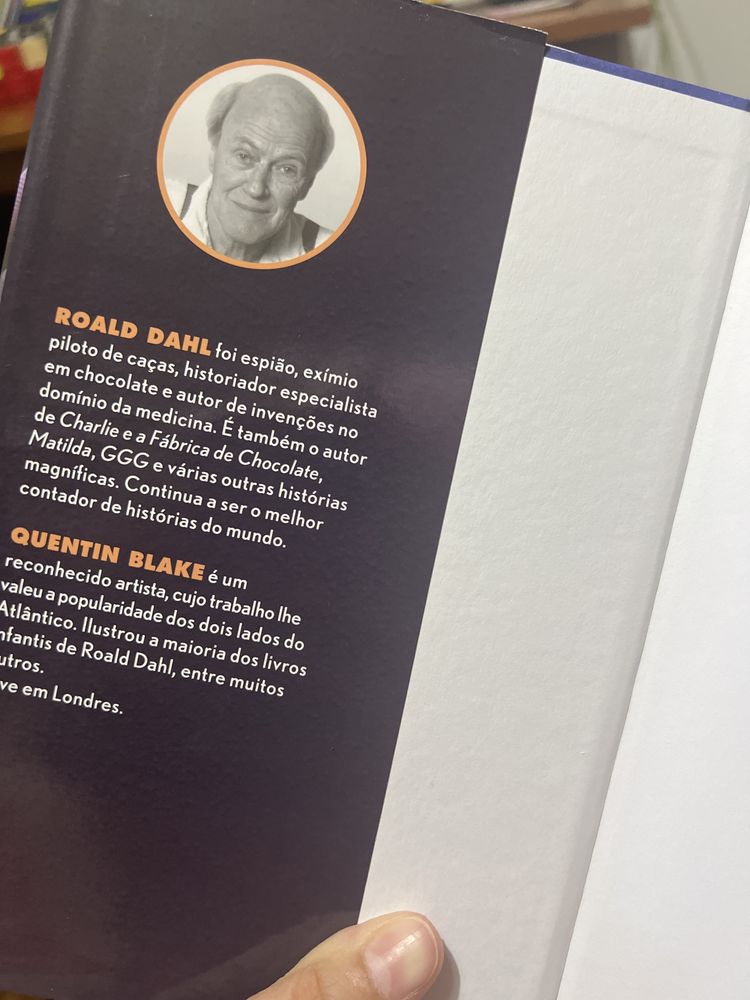 Livro A Bruxa de Roald Dahl