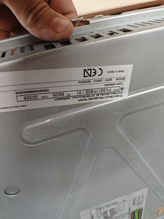 Płyty indukcyjna Bosch na części