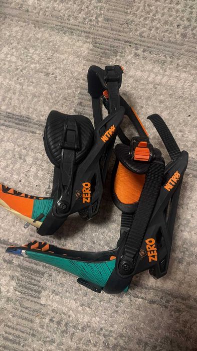 Wiązania snowboardowe NITRO Zero Nitros Shaka Brah M