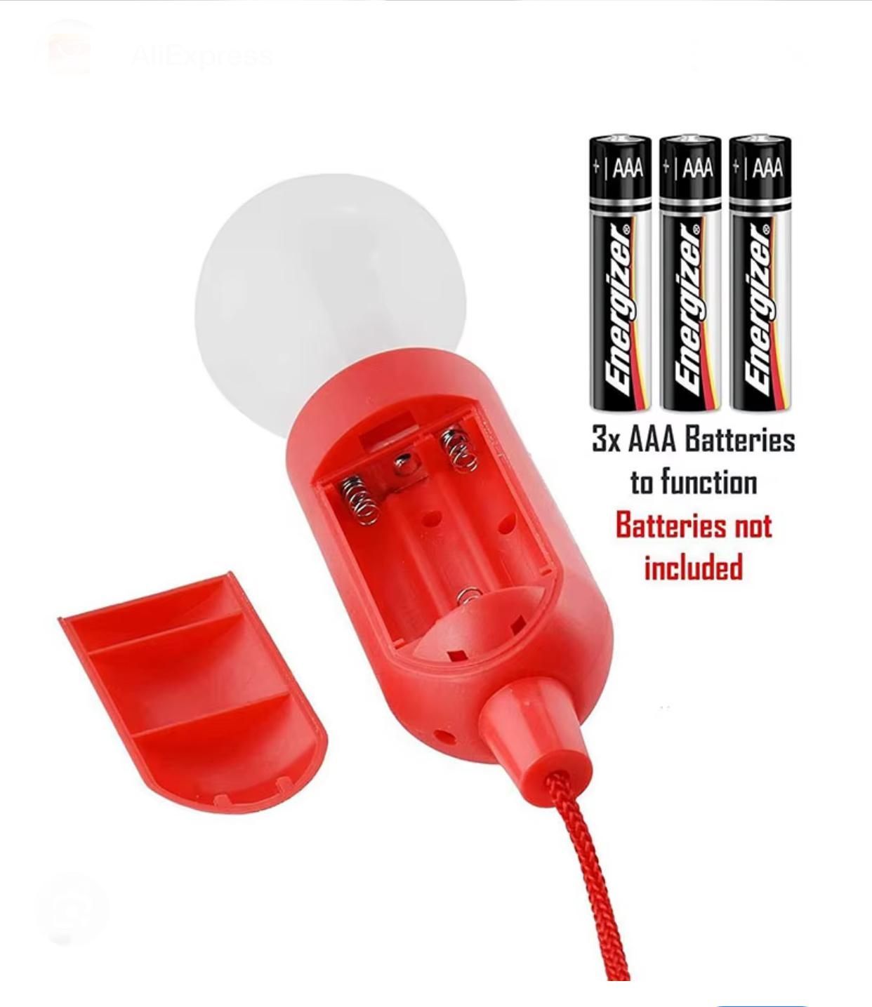 Lampadas / luzes a pilhas