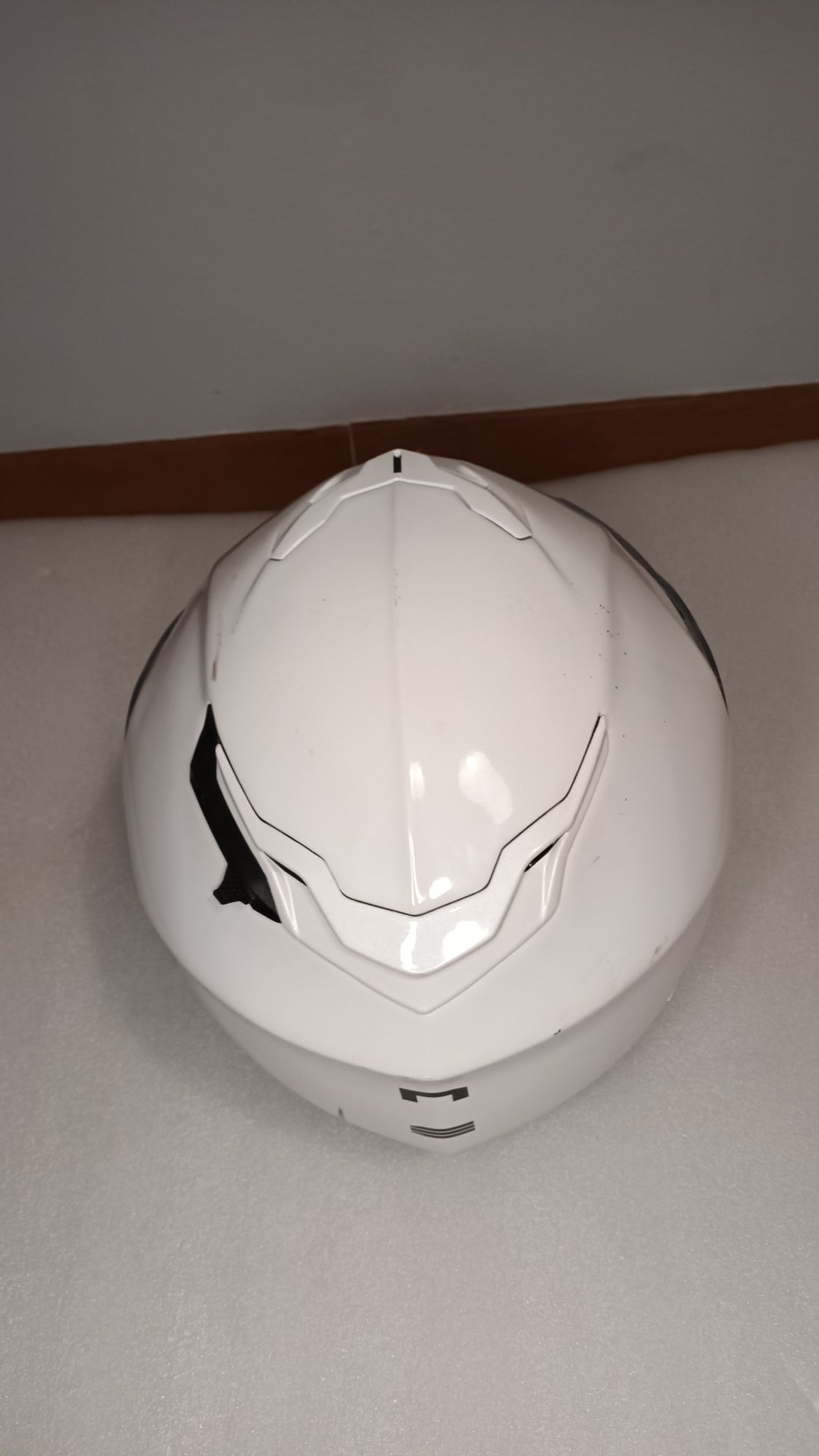 Capacete Nexx Branco + Saco Scorpion Exo