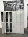 Szafki metalowe 180x180x50 cm – Transport Gratis