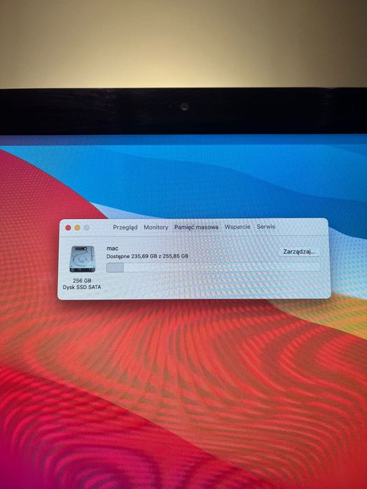 Apple iMac 21.5 Mid2014 i5/Intel 5000 1.5GB/8GB RAM/256GB SSD Klasa A-