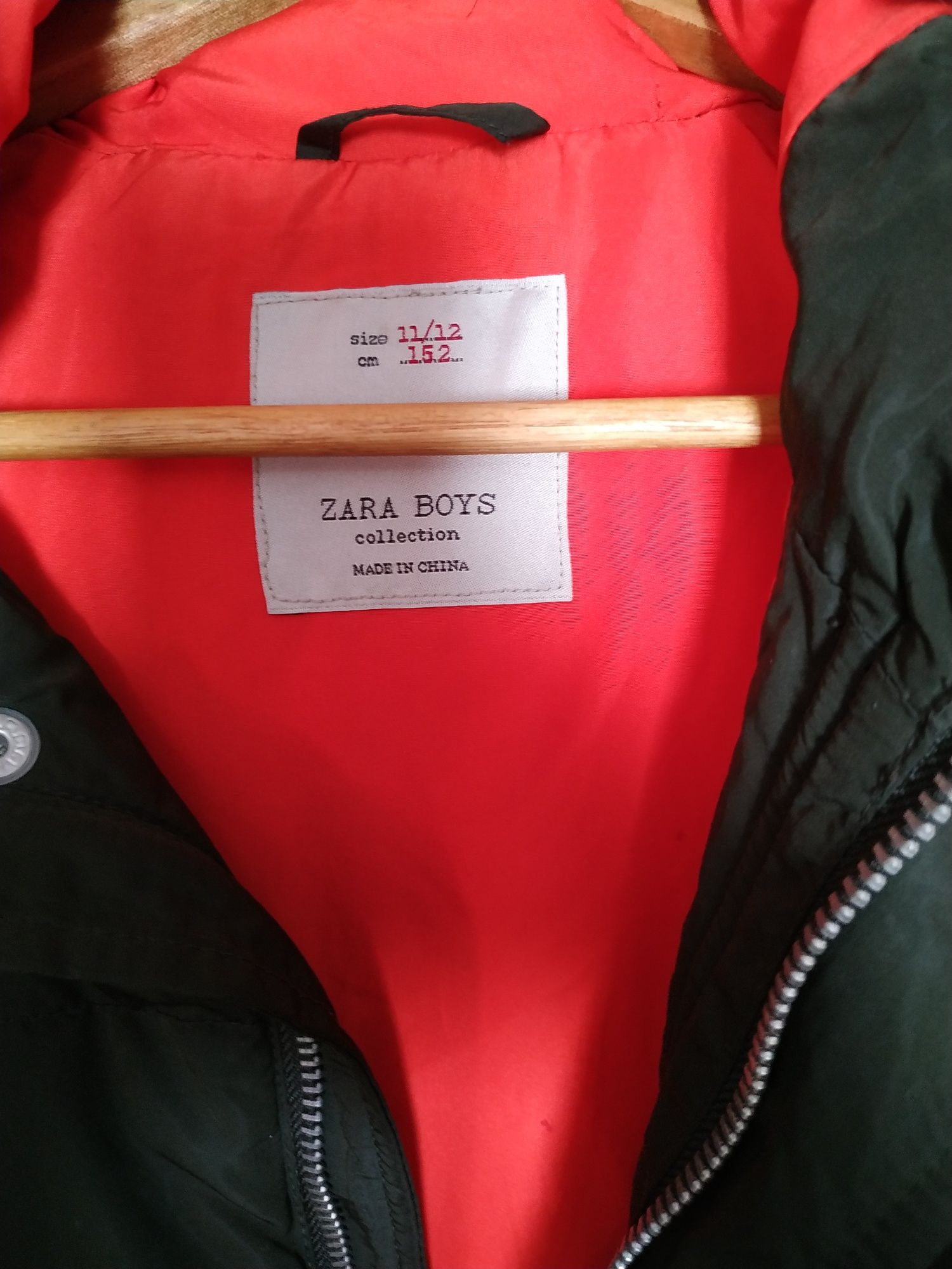 Зимова куртка для хлопчика ZARA
