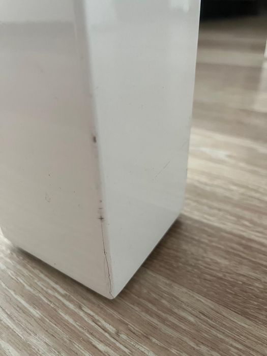 Stół do jadalni  rozkładany biały 140x80x75