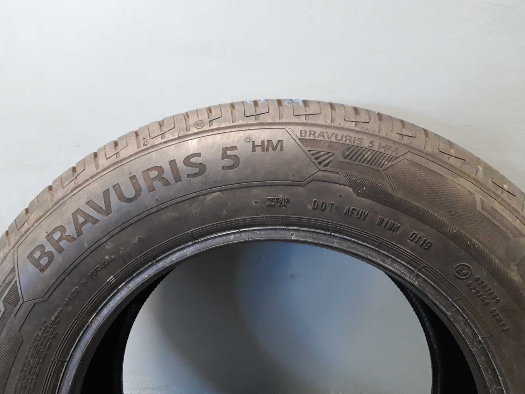 2x205/65R15 Barum Bravuris 5 HM, 2019 rok, 94V, bieżnik 8,2mm