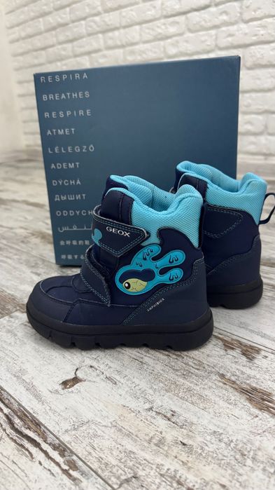 Дитячі зимові черевики GEOX Amphibiox