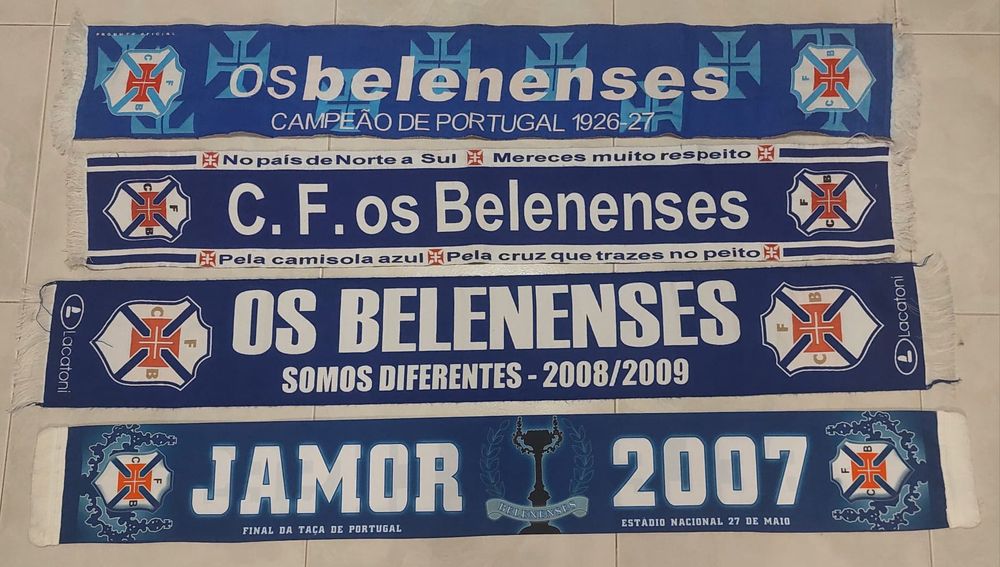4 cachecois do Belenenses