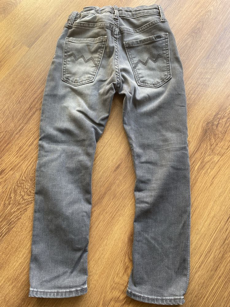 Jesnsy spodnie jeansowe H&M dla cglopca 116cm 5-6 lat