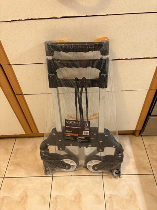 NOWY Wózek Transportowy Składany Magazynowy Warsztatowy Na Kółkach