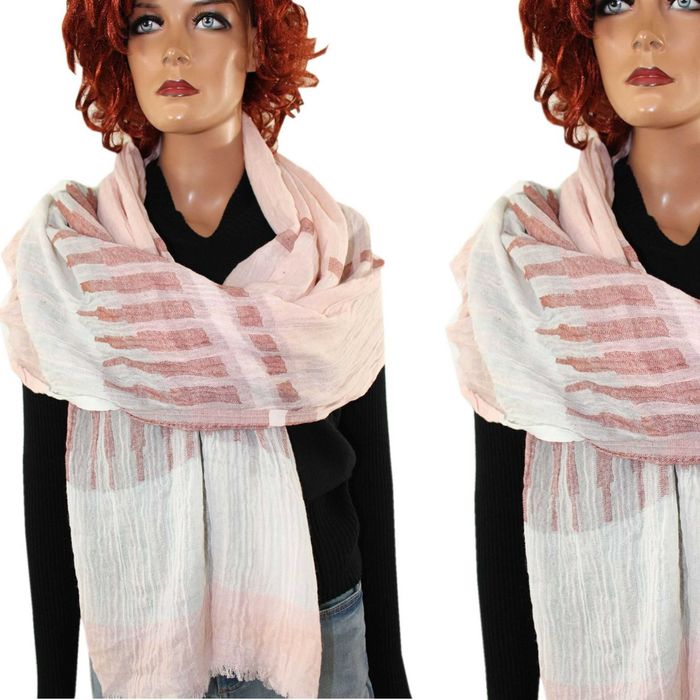 sk4 Barts markowy bawełniany szal Bawełna Chusta 80x174