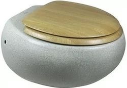 Miska muszla wc vileroy&boch pure stone grey szara