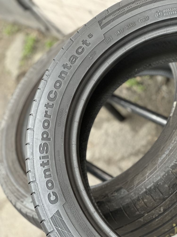 Continental SportContact5 235/50 r18 2020 рік 7мм