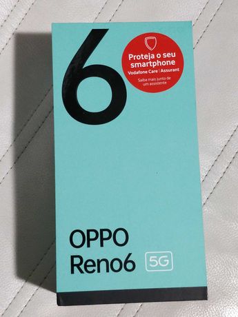 OPPO Reno6 5G, telemovel NOVO caixa selada