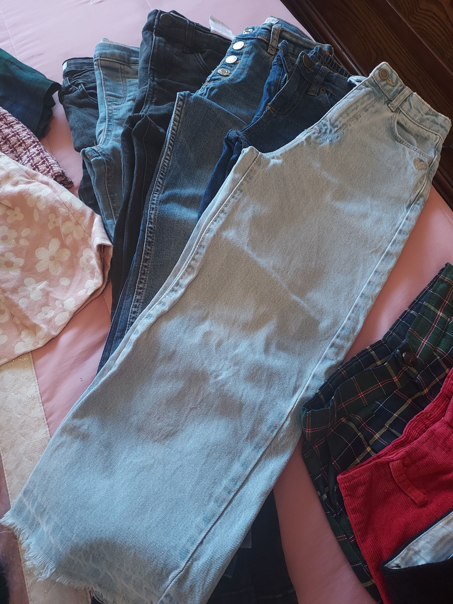 Lote de roupa menina 77/ 8 anos