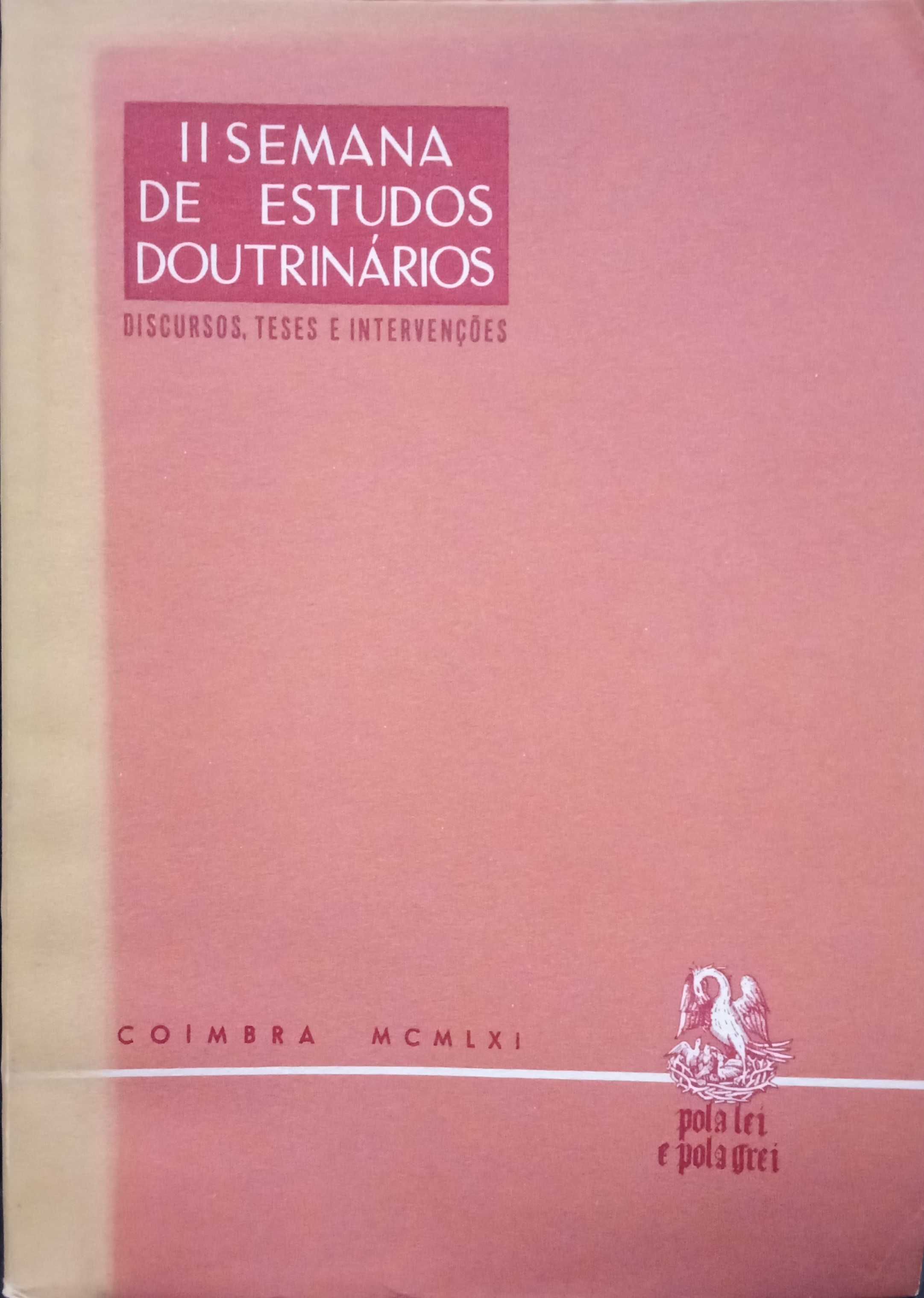 II Semana de Estudos Doutrinários: Discurso, Teses e Intervenções