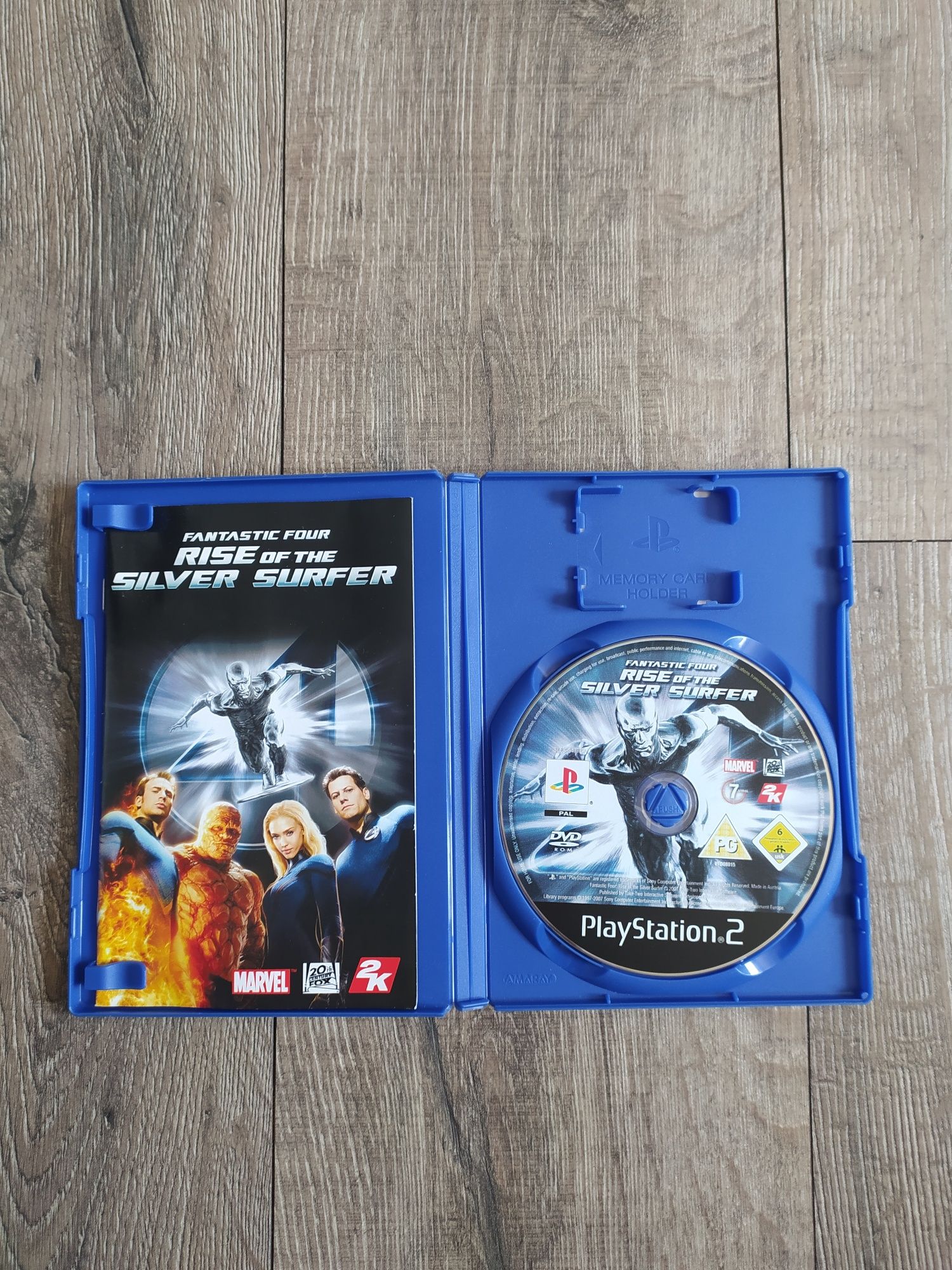 Gra PS2 Fantastic Four Rise od the Silver Surfer Wysyłka