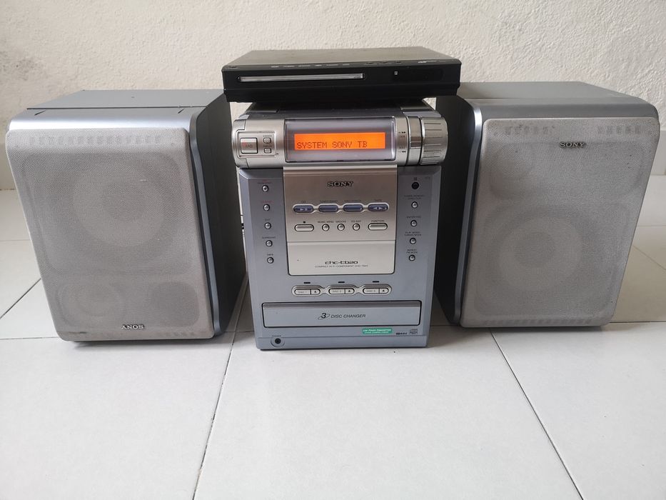 Aparelhagem Sony Chc-Tb20 + leitor de DVD