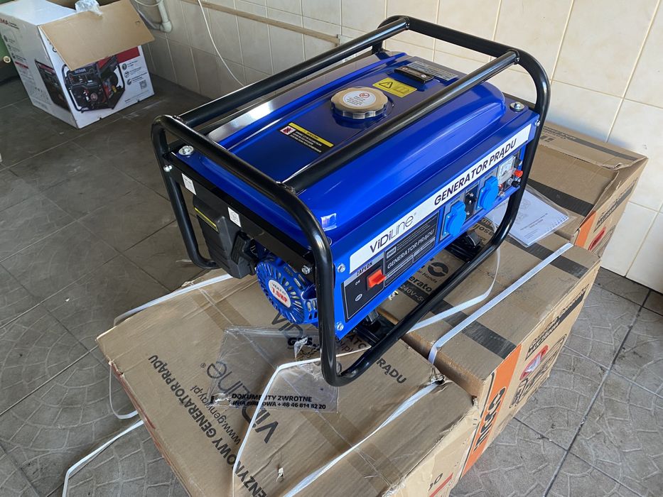 Генератор VIDiLINE 3квт бензиновий Польща
