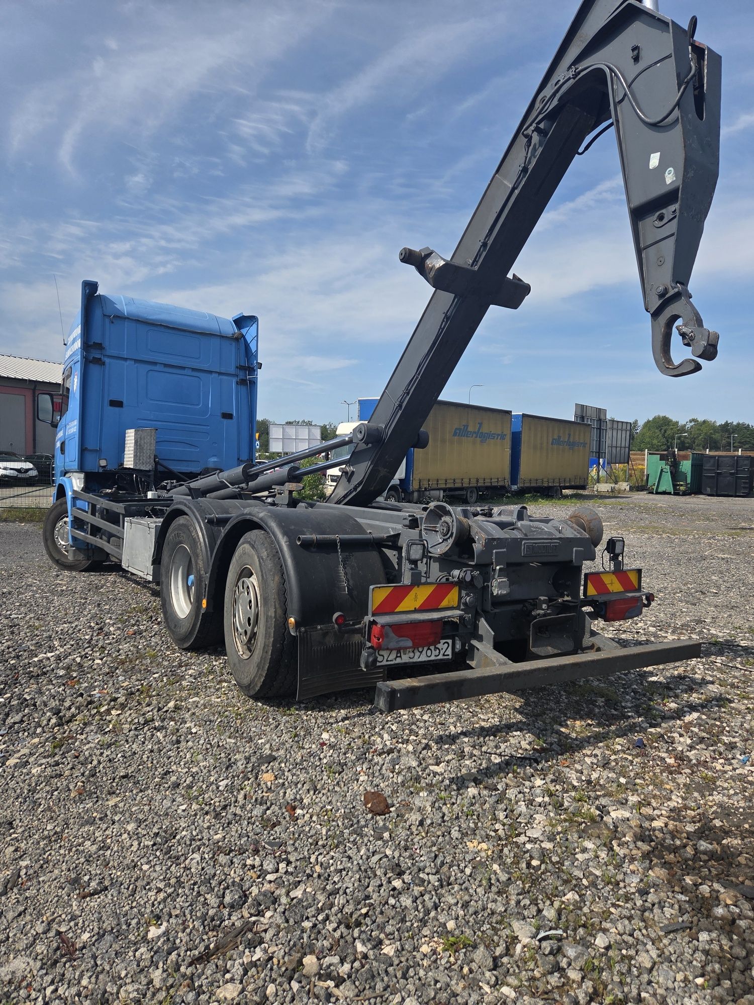 Scania l124 420km 6x2 hakowiec udt stan bdbb