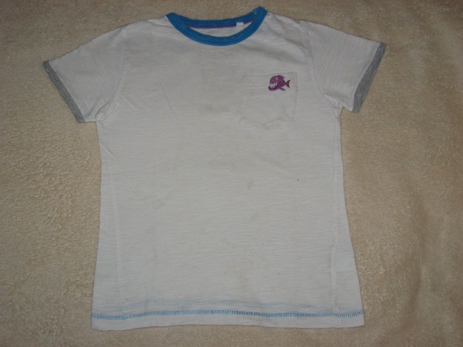 Bluzka t-shirt NEXT chłopięca do przedszkola r. 98 WYPRZEDAŻ
