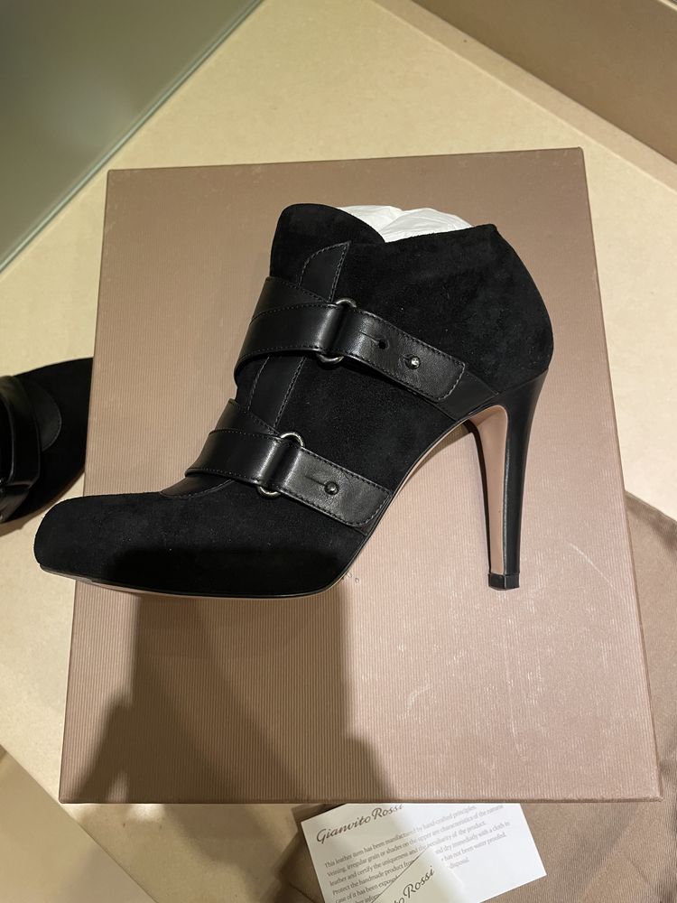 Botins pretos Gianvito Rossi