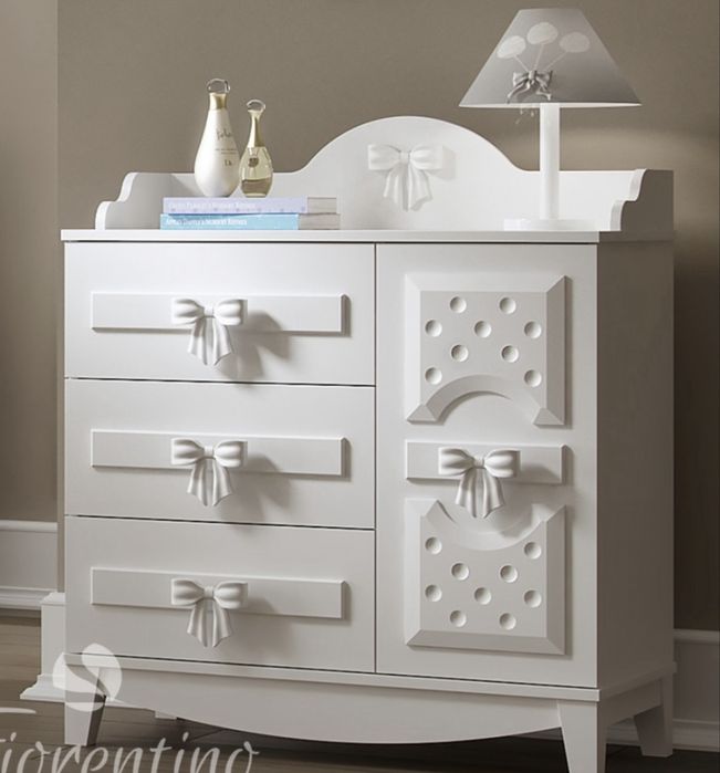 Mała komoda dziecięca szuflady Fiorentino Royal Baby – stylowa szafka