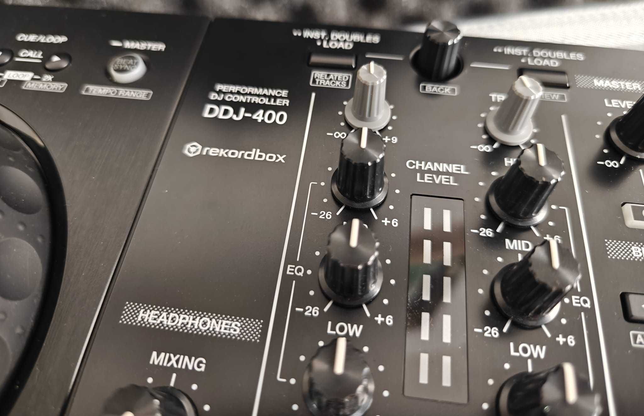 Controlador Pioneer DDJ-400 + Mala de Transporte