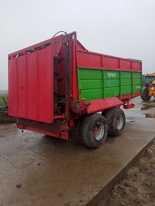 Rozrzutnik obornika Unia Tytan 10 plus stan bardzo dobry pierwszy wł.